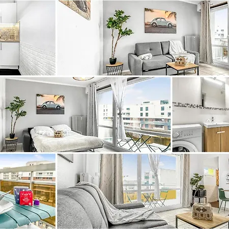 Apartment Homey Mosa - Au Pied Du Tram - Proche Centre - Balcon Prive - Wifi Et Netflix
