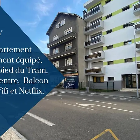Apartment Homey Mosa - Au Pied Du Tram - Proche Centre - Balcon Prive - Wifi Et Netflix *
